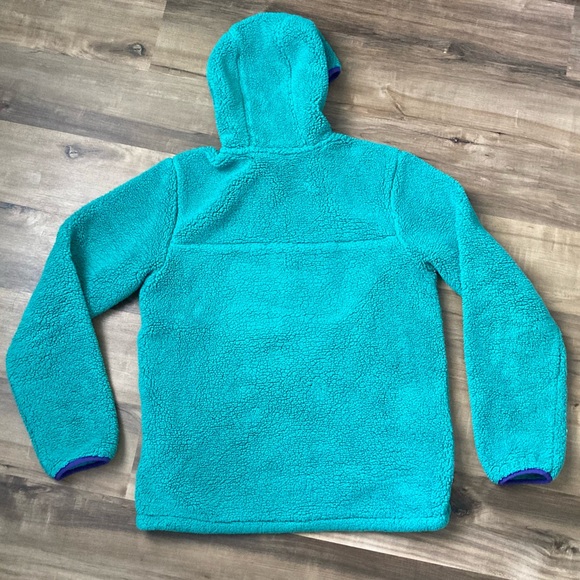 [The North Face] Sherpa Hoodie Kangaroo Pocket Sweartshirt Small - Picture 4 of 11